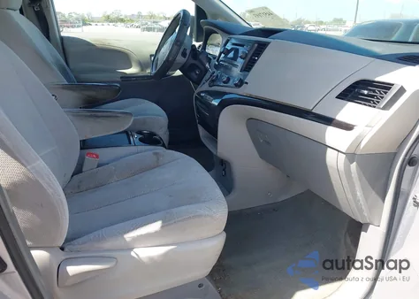 2011 Toyota Sienna Le V6 from USA, damaged, VIN 5TDKK3DC6BS175975